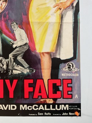 Lot 177 - THE SPY WITH MY FACE (1965) UK quad film...