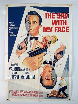 Lot 177 - THE SPY WITH MY FACE (1965) UK quad film...