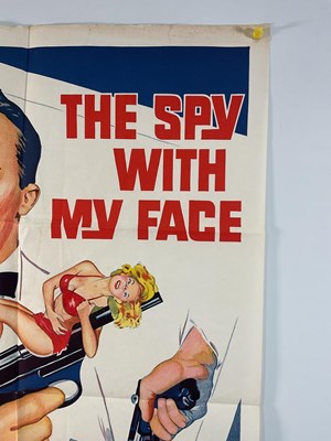 Lot 177 - THE SPY WITH MY FACE (1965) UK quad film...