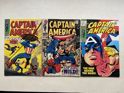 Lot 375 - CAPTAIN AMERICA # 105, 106, 114 (Group of 3) -...