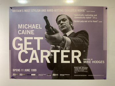 Lot 166 - GET CARTER (1977) UK Quad BFI 1999 re-release...