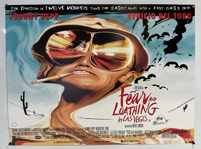 Lot 149 - FEAR AND LOATHING IN LAS VEGAS (1998) UK Quad...