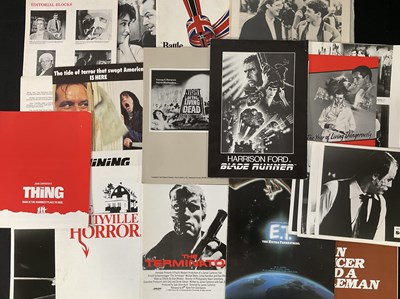 Lot 214 - A selection of vintage film campaign and press...