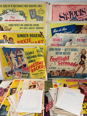 Lot 47 - A large quantity of film posters and lobby...