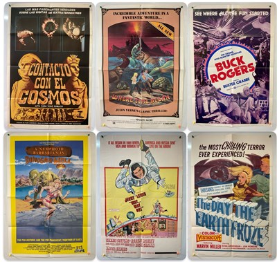 Lot 228 - A selection of Sci-fi film posters comprising...