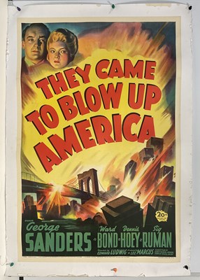 Lot 315 - THEY CAME TO BLOW UP AMERICA (1943) US one...