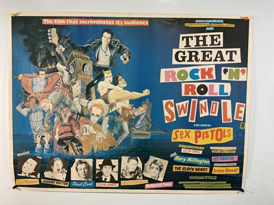 Lot 36 - THE GREAT ROCK AND ROLL SWINDLE (1980) UK quad...