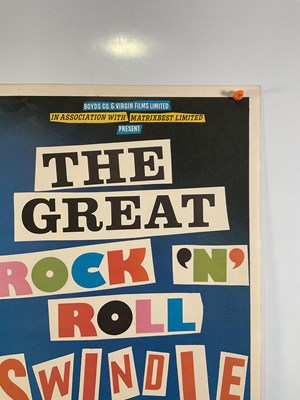 Lot 36 - THE GREAT ROCK AND ROLL SWINDLE (1980) UK quad...