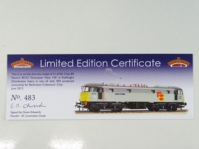 Lot 307 - A BACHMANN 31-676K Class 85 electric...
