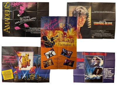 Lot 51 - A small group of music-related film posters...