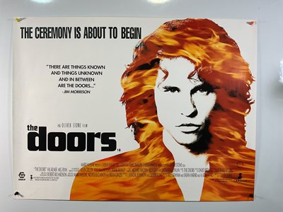 Lot 44 - THE DOORS (1991) UK quad film poster,...