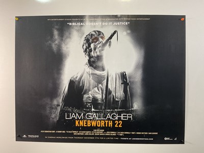 Lot 11 - LIAM GALLAGHER (Oasis) - KNEBWORTH (2022) UK...