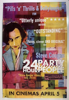 Lot 38 - 24 HOUR PARTY PEOPLE (2002) UK 60" x 40" film...