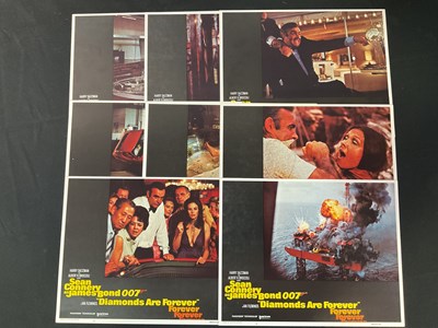 Lot 397 - DIAMONDS ARE FOREVER (1971) A full set of 8 US...