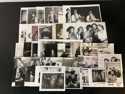 Lot 21 - A selection of publicity stills for punk and...