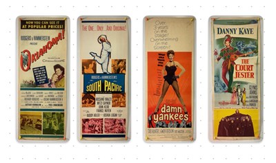 Lot 45 - A group of US insert film posters for classic...