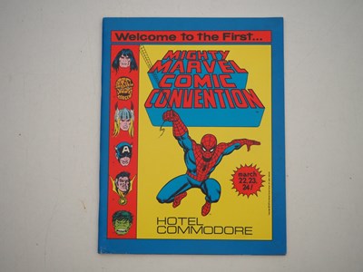 Lot 4 - 1975 MIGHTY MARVEL COMIC CONVENTION PROGRAM...