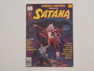 Lot 17 - MARVEL PREVIEW: SATANA #7 (1976 - CURTIS) -...
