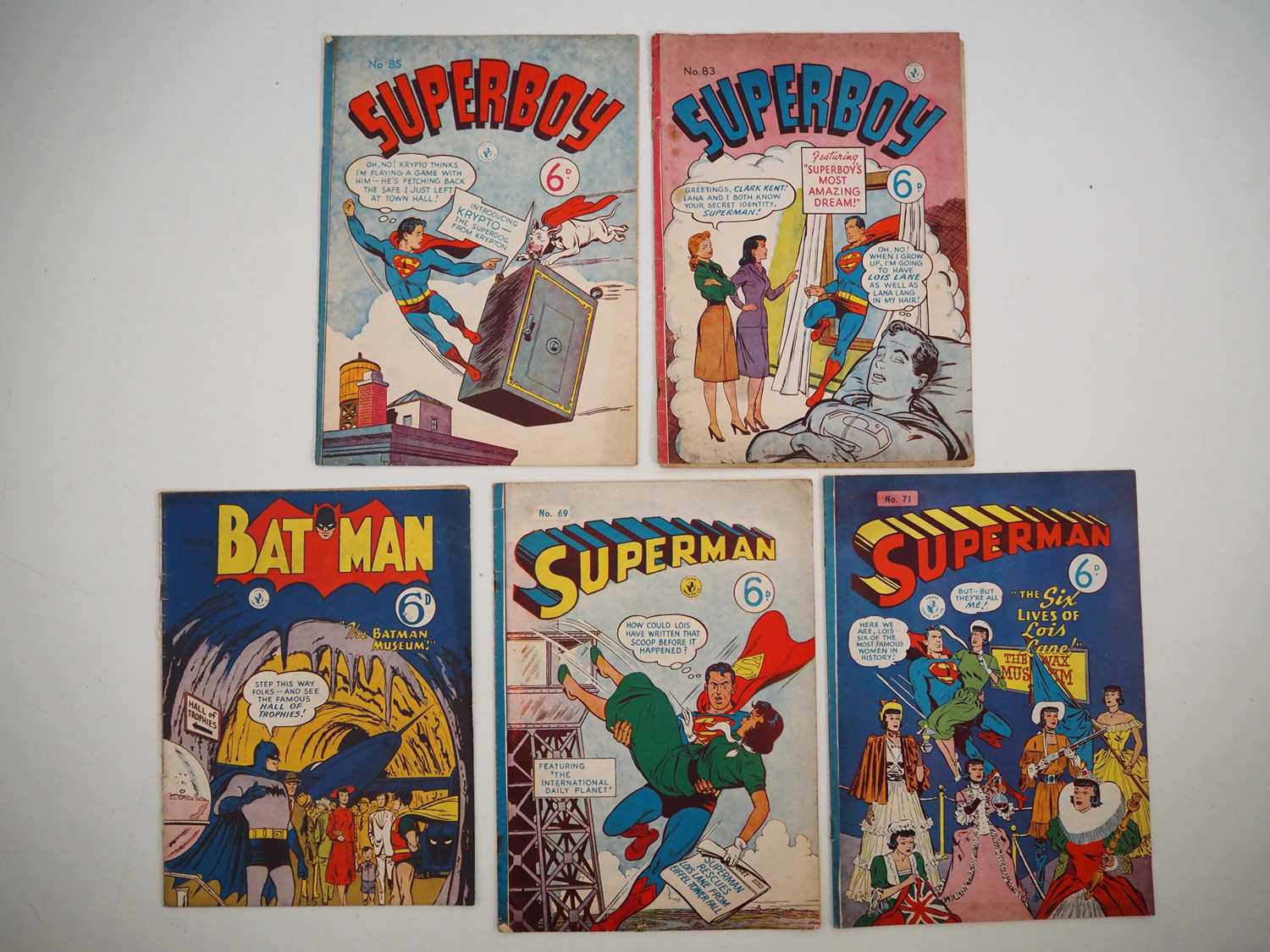 Lot 49 - KG MURRAY LOT (5 in Lot) - Includes BATMAN #68...