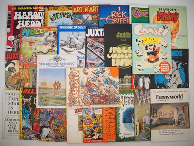 Lot 182 - UNDERGROUND/MATURE READER MAGAZINE LOT (31 in...