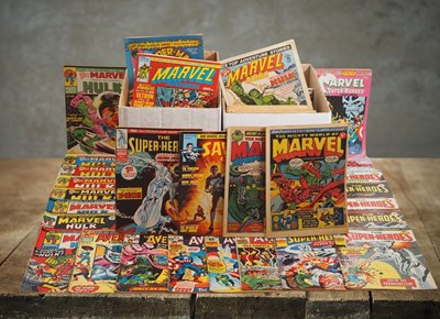 Lot 55 - EXCALIBUR MARVEL UK COMIC & ANNUAL LUCKY DIP...