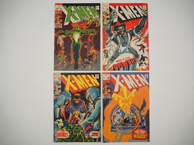 Lot 428 - X-MEN #55, 56, 57, 58 (4 in Lot) - (1969 -...