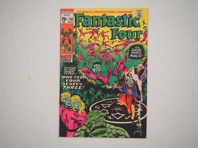 Lot 5 - FANTASTIC FOUR #110 COLOUR ERROR VARIANT (1971...