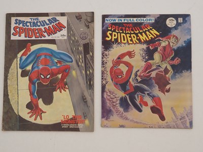 Lot 19 - SPECTACULAR SPIDER-MAN MAGAZINE #1 & 2 (2 in...