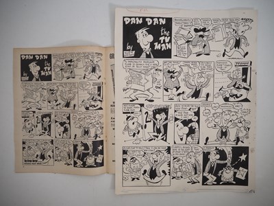 Lot 52 - ORIGINAL 'DAN DAN THE TV MAN' ART FOR TV...