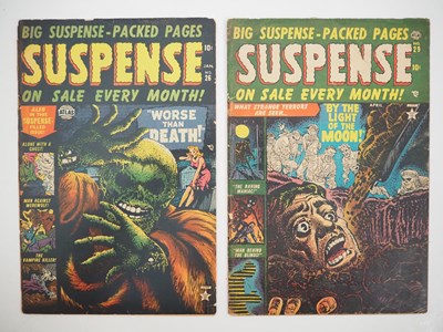 Lot 199 - SUSPENSE #26 & 29 (2 in Lot) - (1953 - ATLAS) -...
