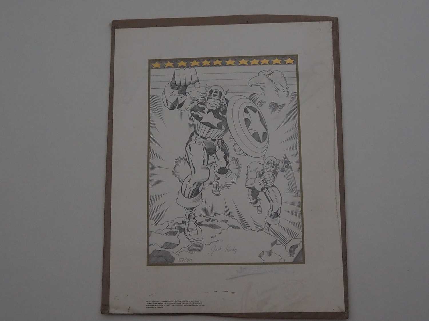 Lot 246 - CAPTAIN AMERICA FIFTIETH BIRTHDAY...