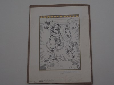 Lot 246 - CAPTAIN AMERICA FIFTIETH BIRTHDAY...