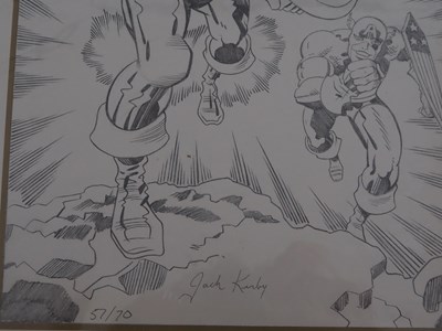 Lot 246 - CAPTAIN AMERICA FIFTIETH BIRTHDAY...