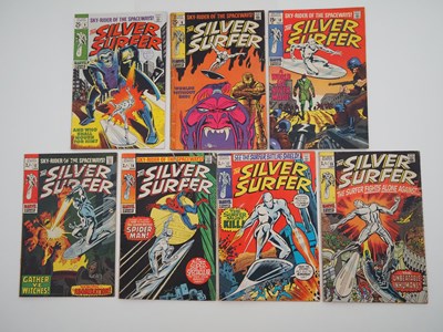 Lot 258 - SILVER SURFER #5, 6, 10, 12, 14, 17, 18 (7 in...