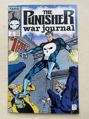 Lot 394 - PUNISHER: WAR JOURNAL # 1 - (1988 - MARVEL -...