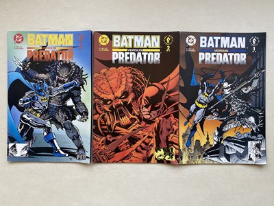 Lot 396 - BATMAN VERSUS PREDATOR # 1, 2, 3 (Group of 3) -...