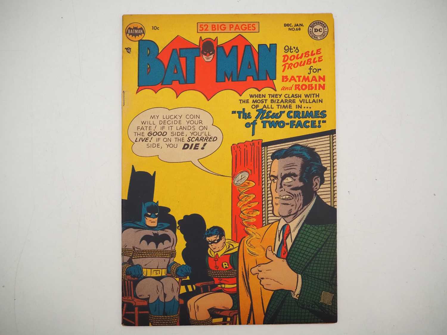 Lot 375 - BATMAN #68 (1951 - DC) - Cover art by Win...