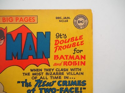 Lot 375 - BATMAN #68 (1951 - DC) - Cover art by Win...