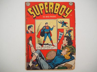 Lot 409 - SUPERBOY #6 (1949 - DC) - "The Hobby Robber!" -...