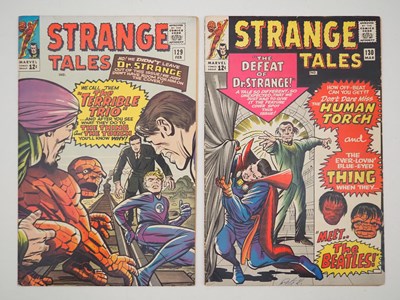 Lot 431 - STRANGE TALES #129 & 130 (2 in Lot) - (1965 -...