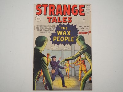 Lot 433 - STRANGE TALES #93 (1961 - MARVEL - UK Price...