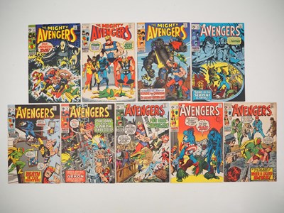 Lot 437 - AVENGERS #67-69, 73-74, 76-78, 81 (9 in Lot) -...
