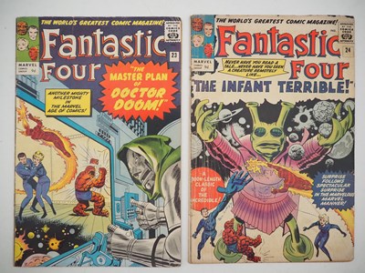 Lot 442 - FANTASTIC FOUR #23 & 24 (2 in Lot) - (1963/64 -...