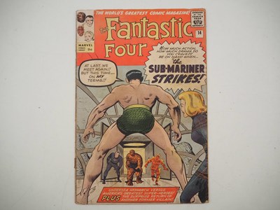 Lot 444 - FANTASTIC FOUR #14 - (1963 - MARVEL - UK Price...