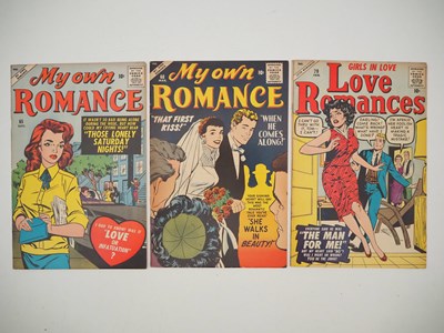 Lot 449 - MY OWN ROMANCE #65, 68 + LOVE ROMANCES #79 (3...