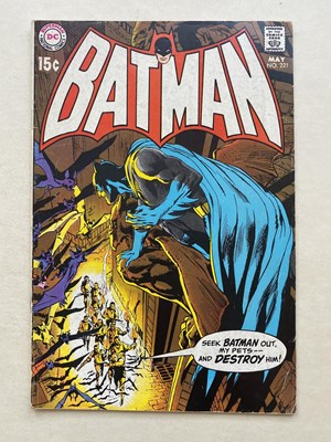 Lot 399 - BATMAN # 221 - (1970 - DC - Cents) - Neal...