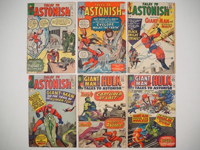 Lot 455 - TALES TO ASTONISH #45, 46, 52, 55, 61, 63 (6...