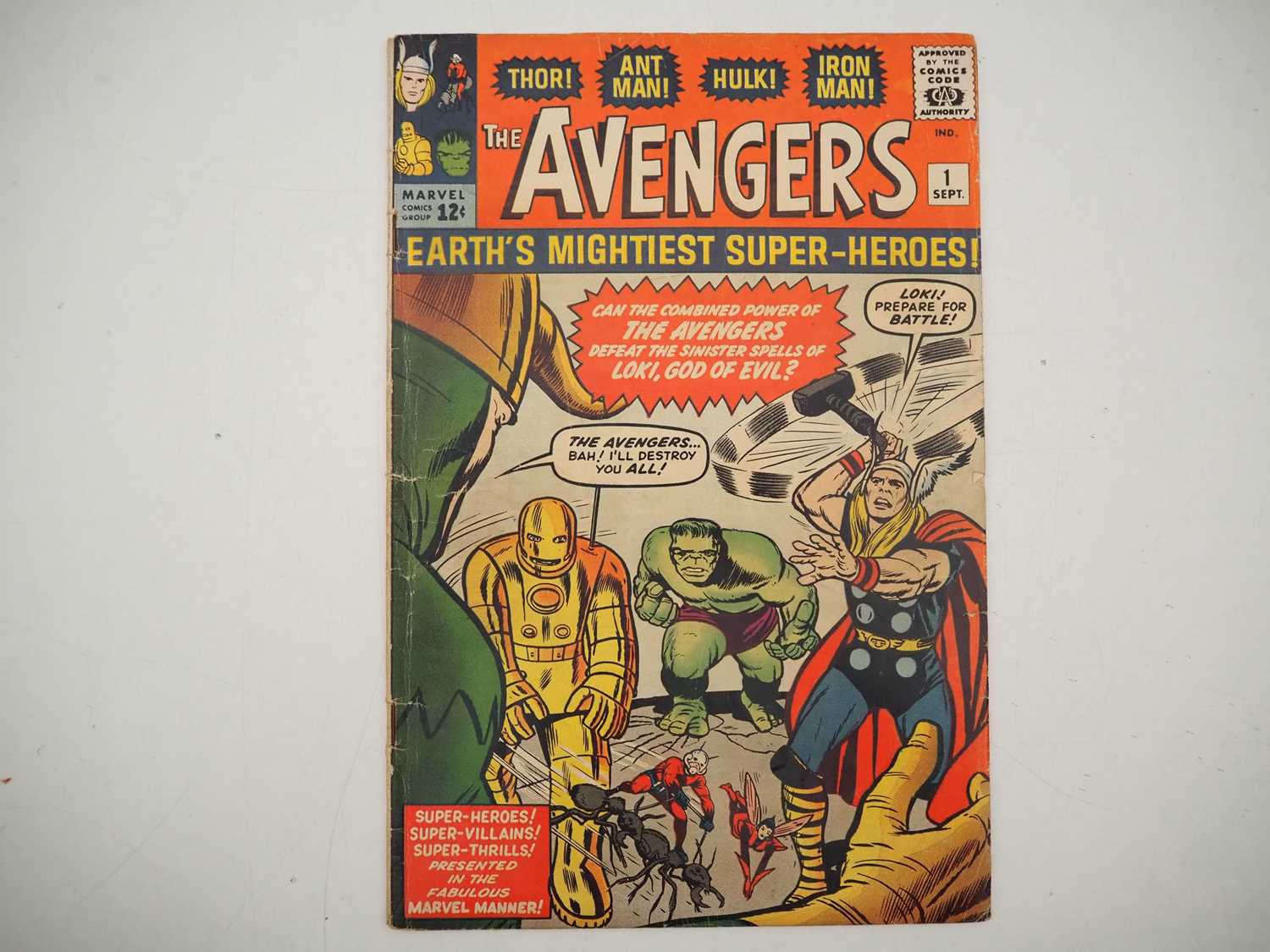 Lot 463 - AVENGERS #1 - (1963 - MARVEL) - KEY Comic Book...