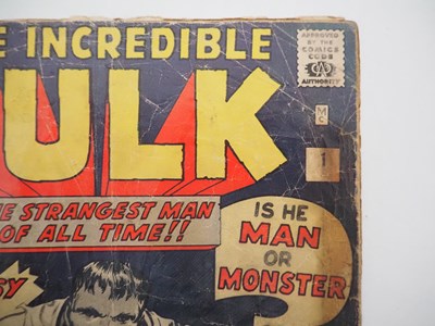 Lot 469 - INCREDIBLE HULK #1 (1962 - MARVEL - UK Price...
