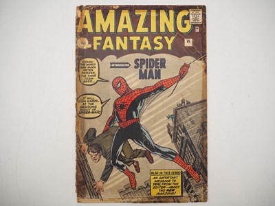 Lot 471 - AMAZING FANTASY #15 (1962 - MARVEL - UK Price...